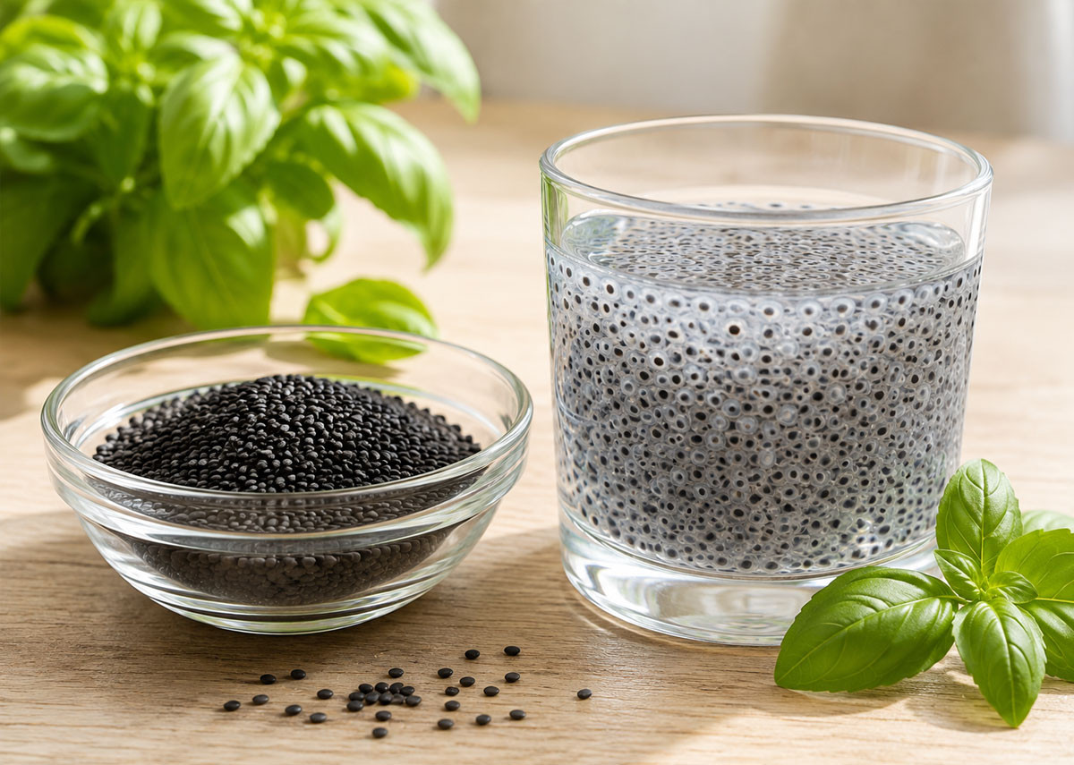 خواص دانه ریحان برای لاغری و دیابت،از علم تا طب سنتی
