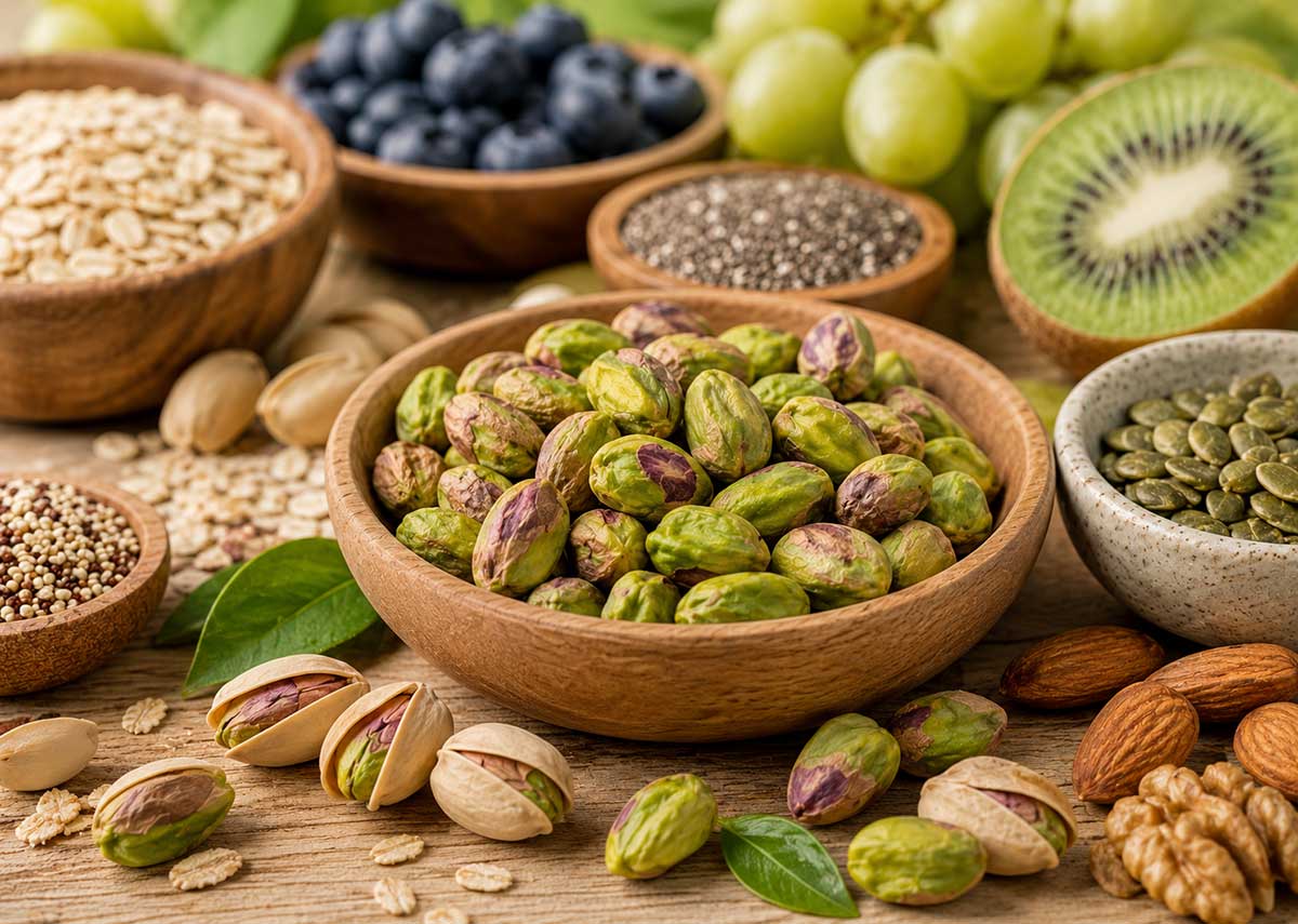 ارزش غذایی پسته و مواد مغذی موجود در آن