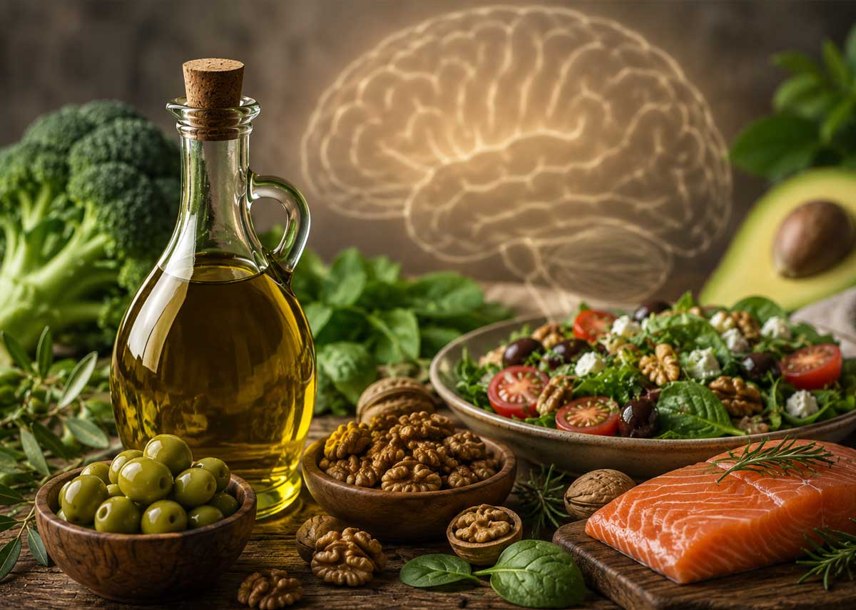 خواص روغن زیتون برای مغز و سلامت شناختی