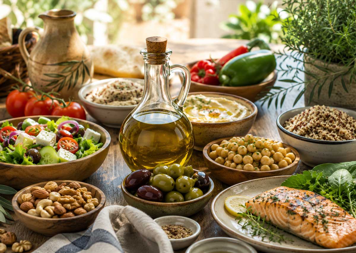 روغن زیتون در رژیم غذایی سالم