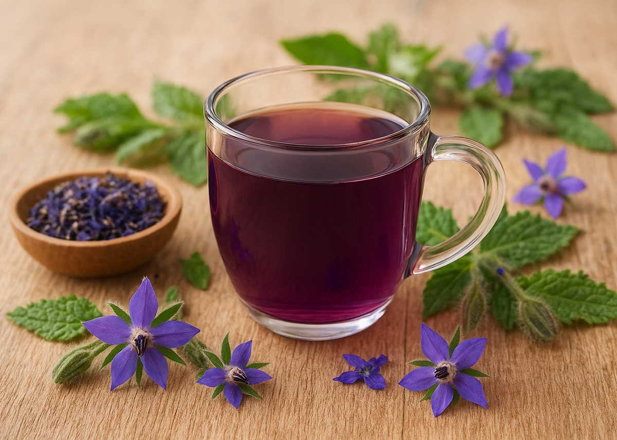دمنوش گل گاوزبان